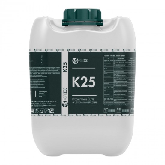 Agroege K -25 ( Sıvı Potasyum ) 20 litre Agroege K -25 ( Sıvı Potasyum ) 20 litre
