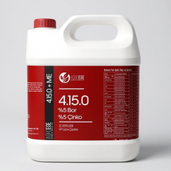 4-15-0 + 5 Bor (B) + 5 Çinko (Zn) 5 LT - 