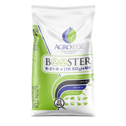 Booster 8-21-0 %15 organik madde % 10 kükürt - Taban Gübresi  25 kg