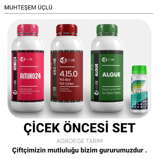 AGROEGE MUHTEŞEM 3 LÜ 4-15-0 AMİNO 24 ALGUE AGROEGE MUHTEŞEM 3 LÜ 4-15-0 AMİNO 24 ALGUE