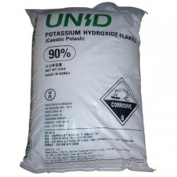Potasyum Hidroksit Kore Menşeli 25kg