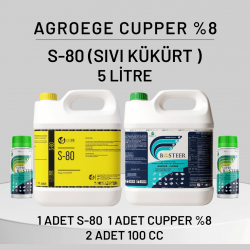 Agroege cupper % 8 - sıvı kükürt s80 