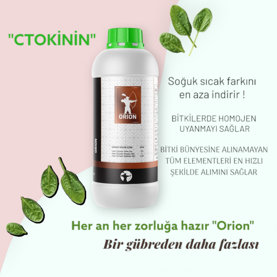 Agroege Orion Sitokinin ( Cytokinin ) ( 1 LİTRE )
